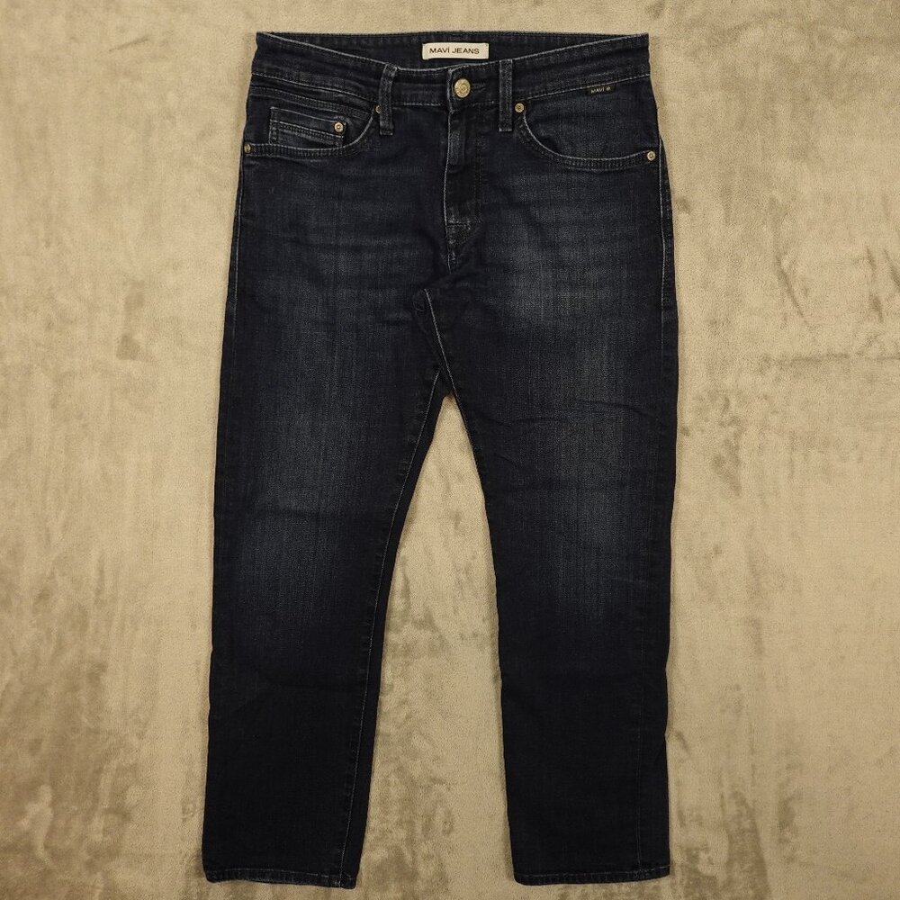 Mavi Jeans Zach Straight Leg Men’s 30x30 Dark Wash Blue‎ Denim